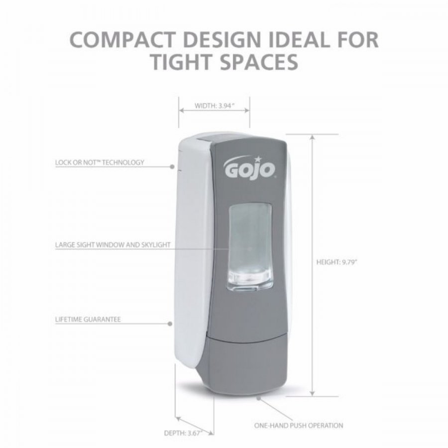 GOJO® ADX-7™ Χειροκίνητη συσκευή 700mL, 1 τεμάχιο