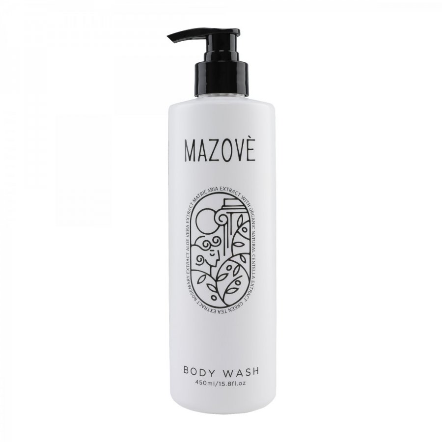 HEALTHY HANDS MAZOVE αφρόλουτρο σε επιτοίχιο μπουκάλι 450ml 20 τεμάχια