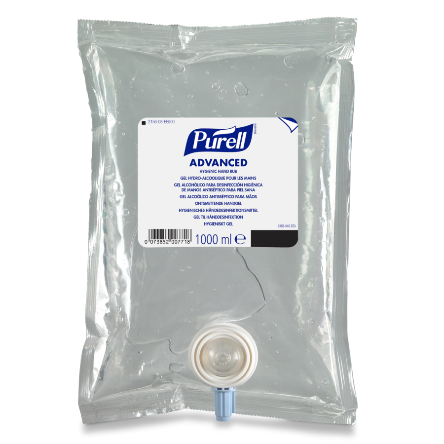 PURELL® PURELL® ADVANCED Αντισηπτικό-Απολυμαντικό χεριών (NXT® 1000ml), 8 τεμάχια