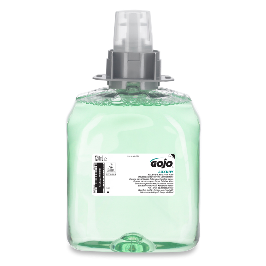 GOJO® GOJO® Luxury Αφρός Καθαρισμού για τα μαλλιά και το σώμα (FMX™/1250mL) 4 τεμάχια