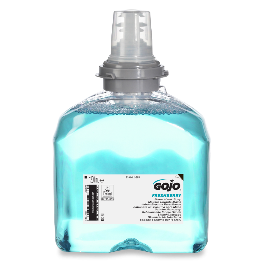 GOJO® Freshberry Αφρός καθαρισμού χεριών (TFX™/1200mL), 2 τεμάχια