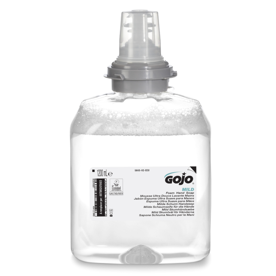 GOJO® Mild - Ήπιος αφρός χεριών TFX™/1200mL, 2 τεμάχια