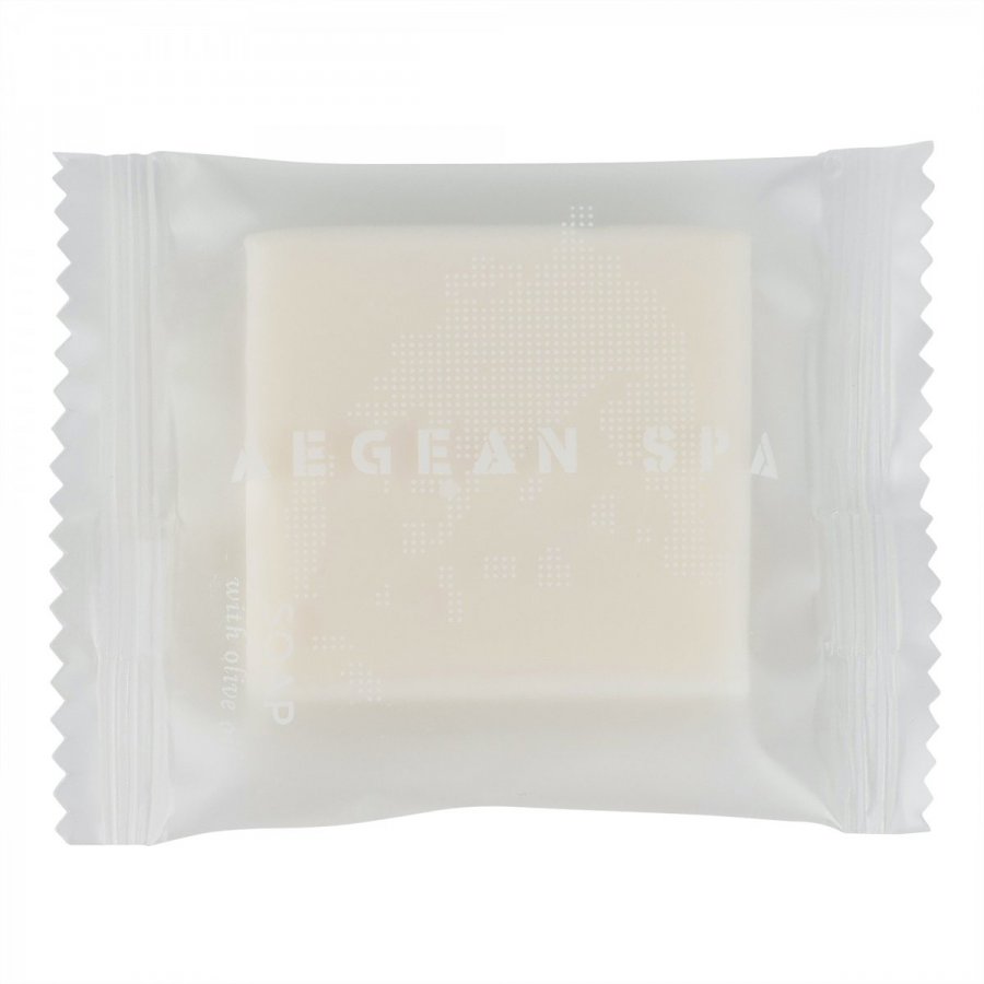 AEGEAN SPA Collection ορθογώνιο σαπούνι μασάζ 15g σε σακουλάκι 250 τεμάχια