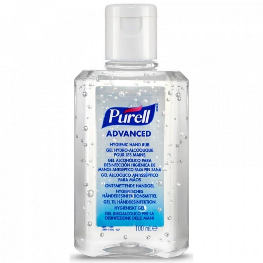 PURELL® PURELL® ADVANCED Αντισηπτικό-Απολυμαντικό χεριών, 100ml μπουκάλι με αντλία 1 τεμάχιο