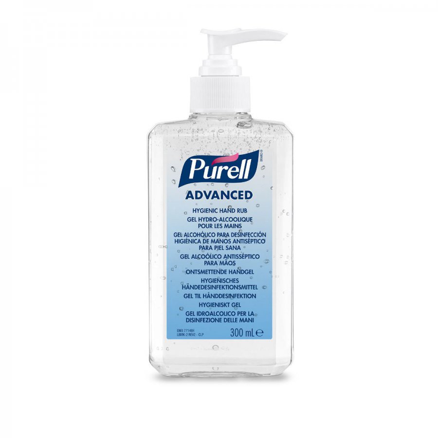 PURELL® PURELL® ADVANCED Αντισηπτικό-Απολυμαντικό χεριών , 300ml μπουκάλι με αντλία 1 τεμάχιο