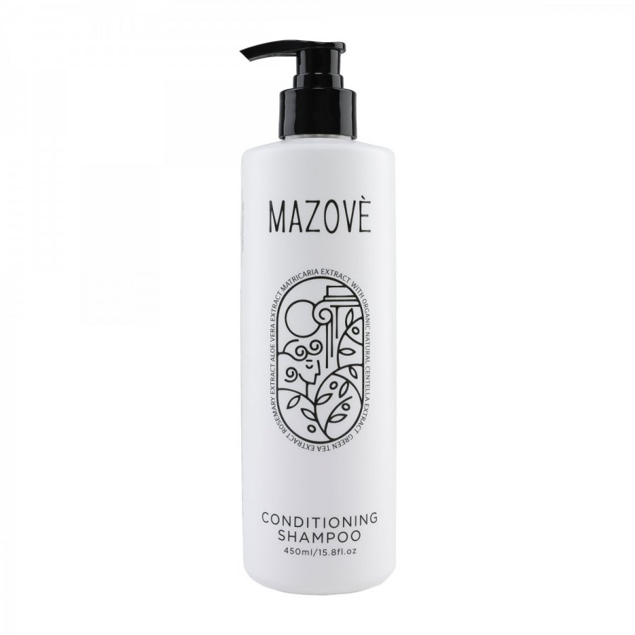 HEALTHY HANDS MAZOVE σαμπουάν σε επιτοίχιο μπουκάλι 450ml 20 τεμάχια