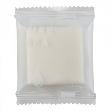 HEALTHY HANDS PURE SPA Collection ορθογώνιο σαπούνι μασάζ  15g σε σακουλάκι 250 τεμάχια
