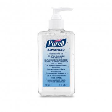 PURELL® PURELL® ADVANCED Αντισηπτικό-Απολυμαντικό χεριών , 300ml μπουκάλι με αντλία 1 τεμάχιο