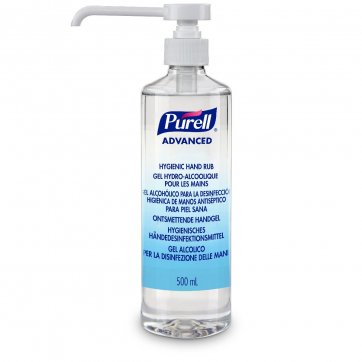 PURELL® PURELL®  Advanced Αντισηπτικό-Απολυμαντικό χεριών, 500ml μπουκάλι με ιατρική αντλία 1 τεμάχιο